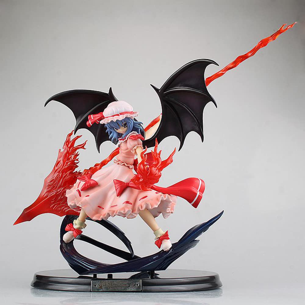 GOGOGK Anime Figure - Remilia Scarlet - Touhou Project Comic Character Doll Decoration Statue Collection Model Toy 8.6inch/22cm - Perfect for Anime Fans, Home Decor, and Gift Giving