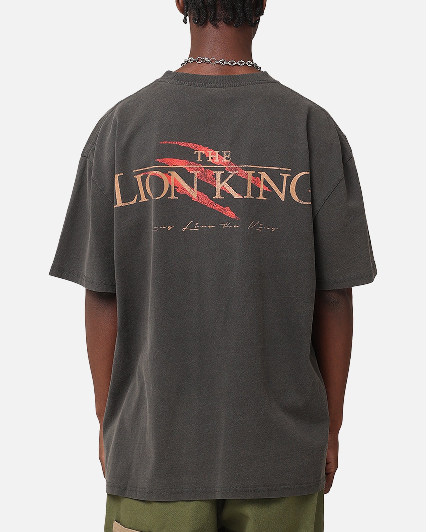 Disney The Lion King Scar Heavyweight T-Shirt - Black Wash - Vintage American Thrift Style - Perfect for Cosplay, Halloween, and Disney Fans