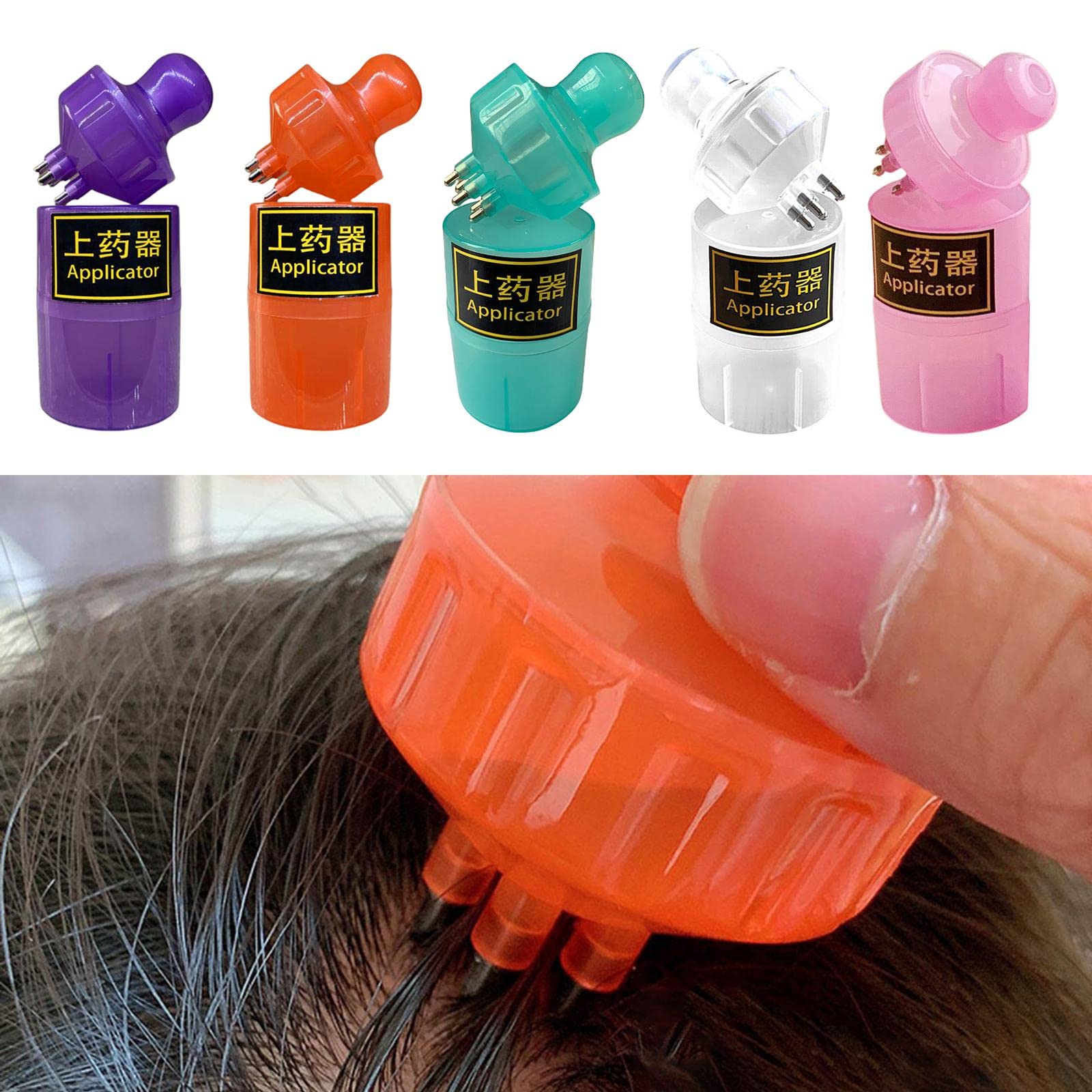 VMS INDIA Hair Growth Scalp Massager Comb - Hair Treatment & Care Tool for Thicker, Healthier Hair - Perfect for Scalp Stimulation & Hair Regrowth at Home