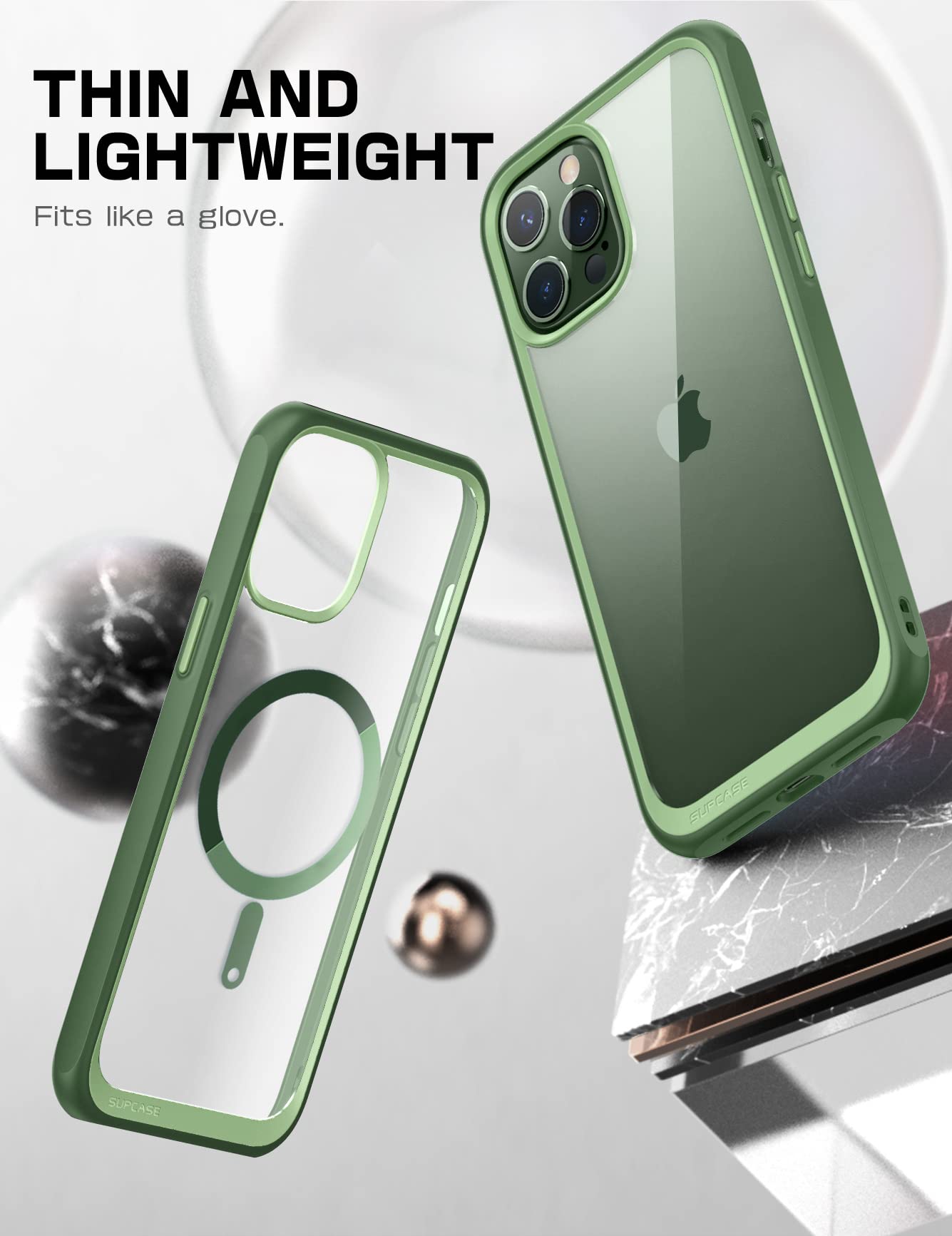SUPCASE Unicorn Beetle Mag iPhone 13 Pro Max Case - Military-Grade Protective Slim Clear Magnetic Shockproof Phone Cover with MagSafe Compatibility | Perfect for Outdoor Adventures, Work & Everyday Use