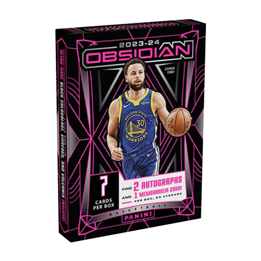 2023-24 Panini Obsidian NBA Trading Cards Box - Premium Basketball Trading Cards for Collectors & Fans - Perfect for Sports Memorabilia, Gifts & Investment