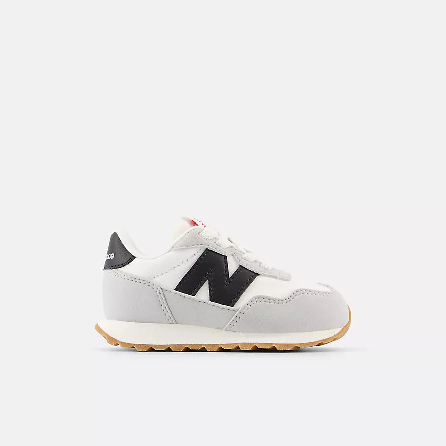 237 Bungee Sneaker - White & Black | Comfortable Athletic Shoes for Running, Walking & Gym Workouts