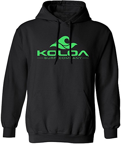 Black With Neon Green Logo