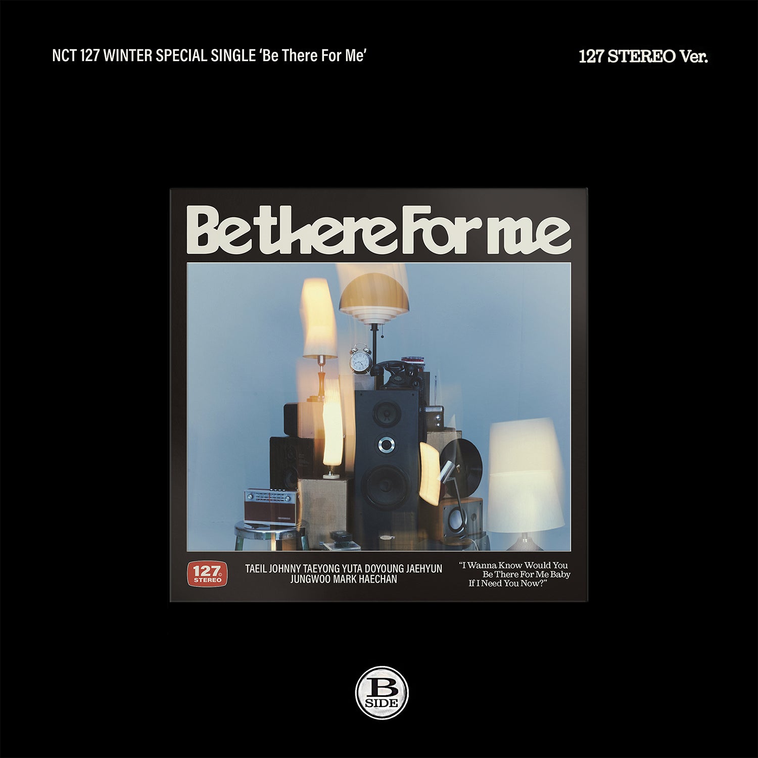 NCT 127 Winter Special Single 'Be There For Me' (127 Stereo) - Kpop Album, Limited Edition CD, Perfect for Kpop Collectors & Holiday Gifts
