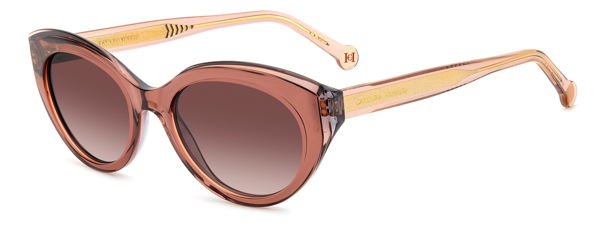 Carolina Herrera HER 0250/S Women's Designer Sunglasses - UV Protection Luxury Fashion Shades for Beach, Driving & Outdoor Activities