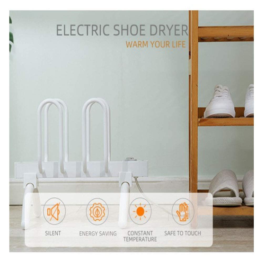 Electric Shoe Dryer and Warmer - Freestanding Shoe Drying Rack with Dehumidifier for Shoes, Boots, Hats & Socks | Fast Drying & Odor Elimination | Perfect for Ski Boots, Winter Sports & Wet Weather (UK Plug)