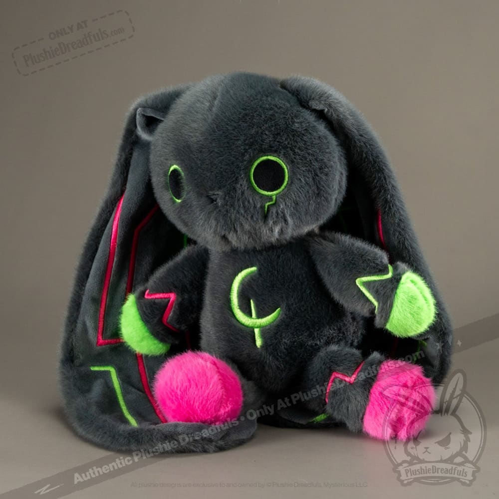 Plushie Dreadfuls DPDR Rabbit Stuffed Animal - Soft Plush Toy for Anxiety Relief, Mental Health Awareness & Comfort | Perfect Gift for Therapy, PTSD Support & Emotional Wellness