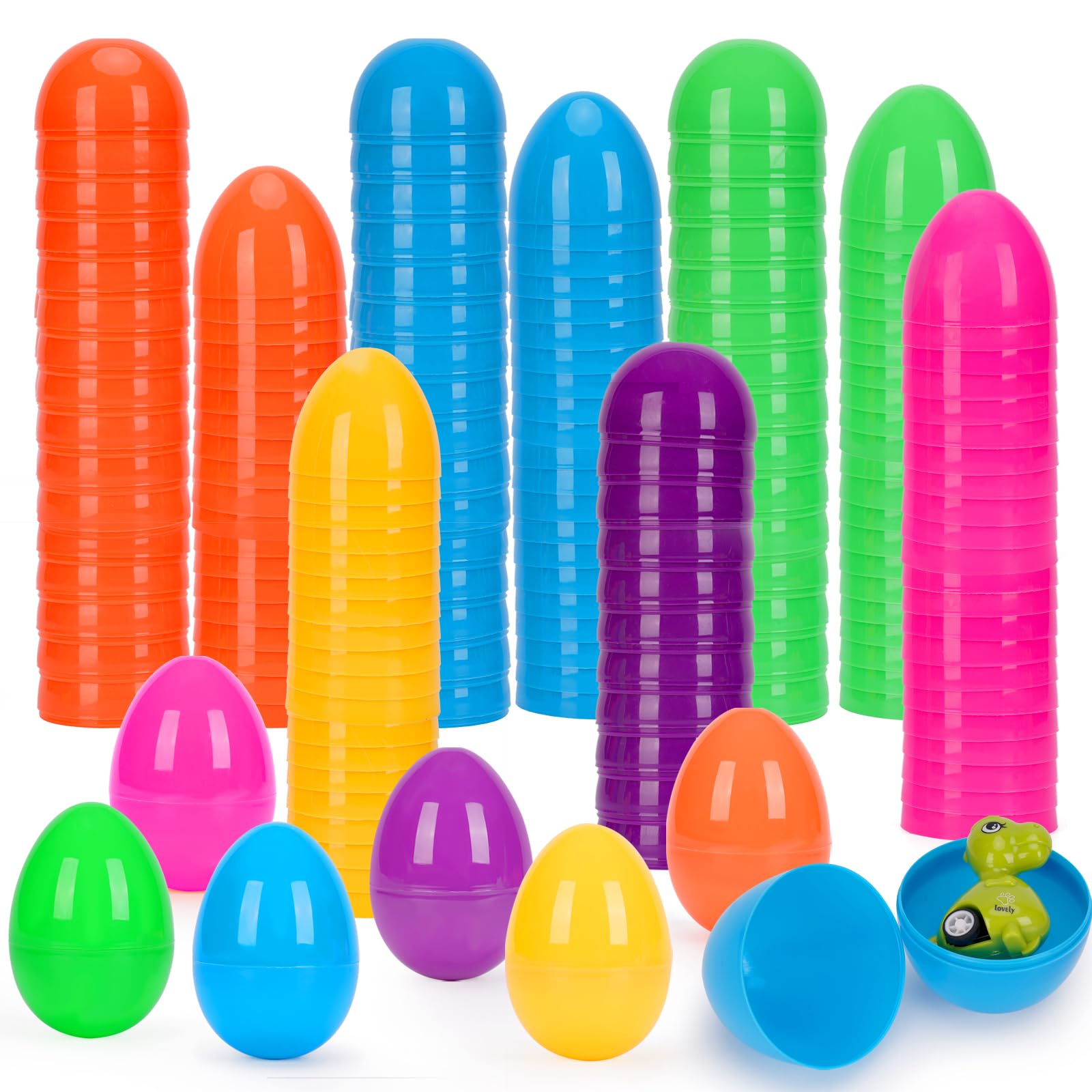 36 Pcs Plastic Easter Eggs - 3.15