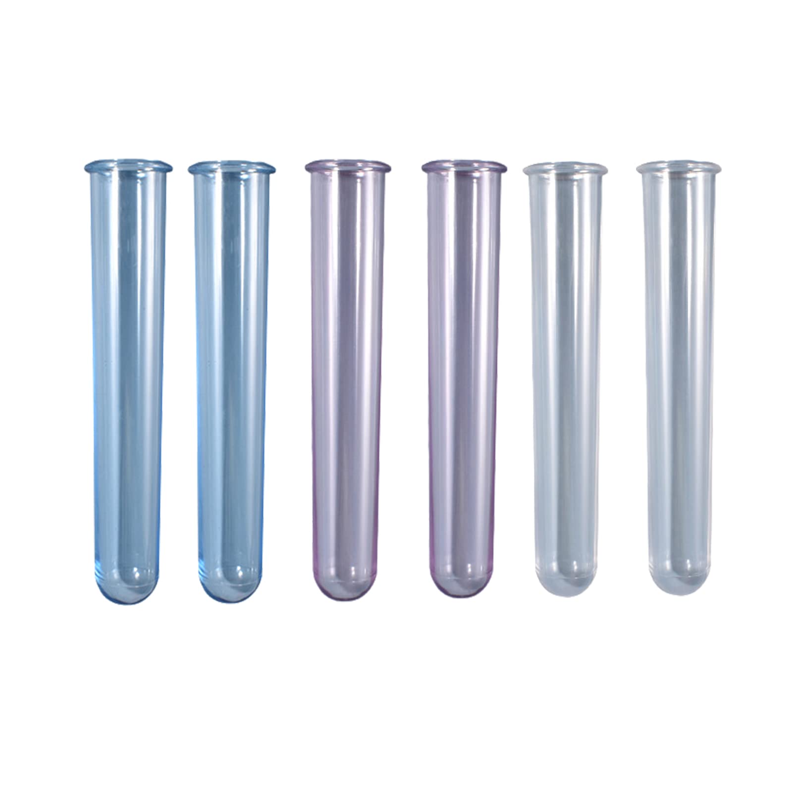 ORNOOU 6-Piece Silicone Vase Molds for Epoxy Resin, Test Tube Molds for Hydroponic Plant Propagation, DIY Flower Station - Perfect for Home Office Desk Decor, Craft Projects & Gift Making