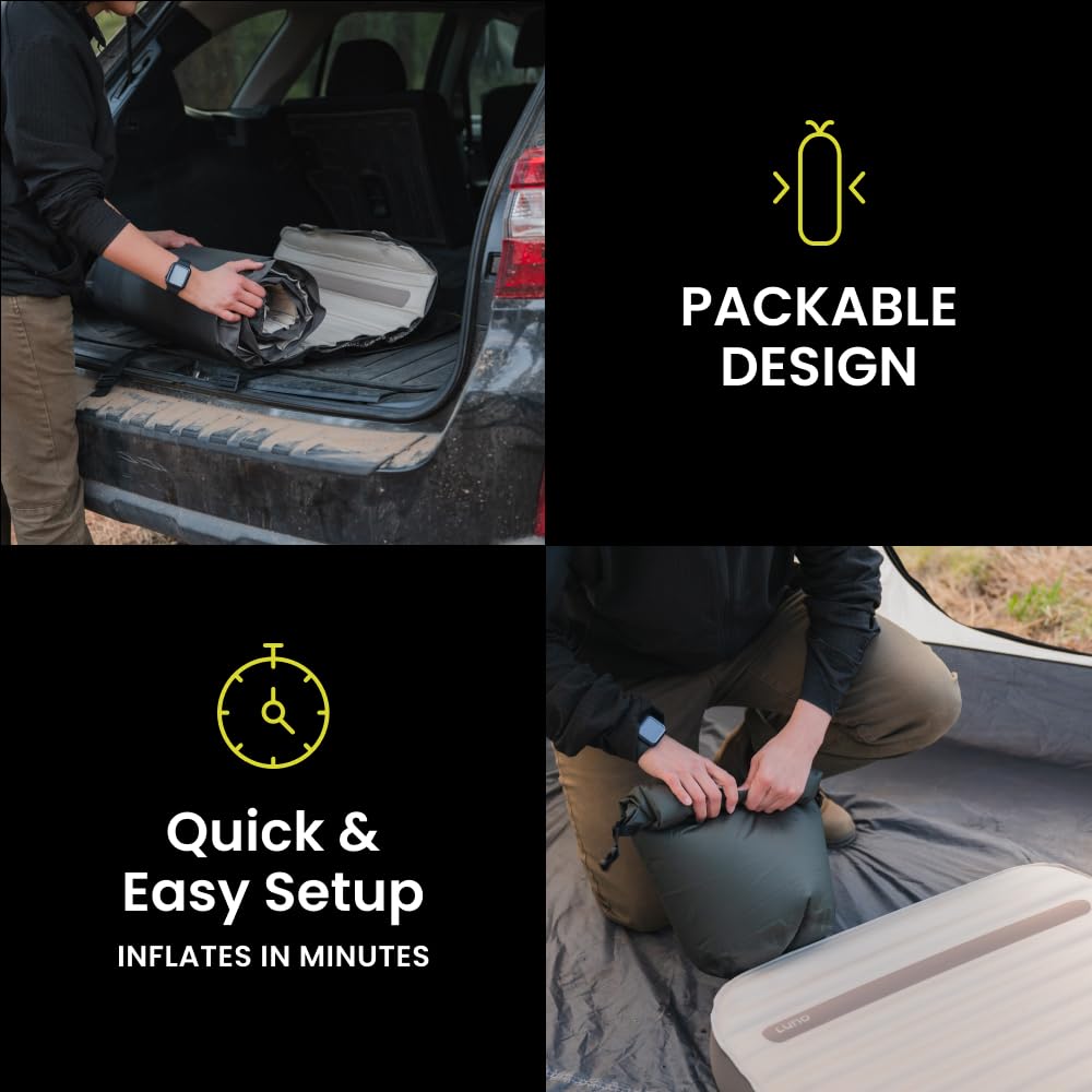 Luno AIR+Foam PRO Camping Mattress - Tall 4.5