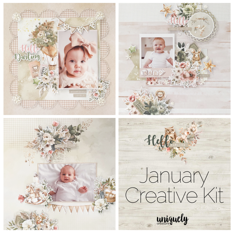 Hello Darling Creative Kit - DIY Crafting Set for Kids & Adults - Perfect for Art Projects, Scrapbooking & Gift Making