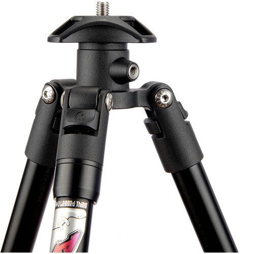 3 Legged Thing Patti 2.0 Magnesium Alloy Compact Travel Tripod with AirHed Mini Ball Head - Lightweight & Durable for Outdoor Photography, Hiking & Travel Adventures (Dark Color)