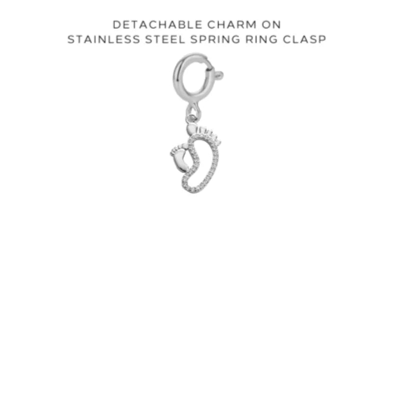 Initial, Number & Assorted Charms with Detachable Clasp - Personalized Jewelry for Necklaces & Bracelets - Perfect for Gifts, DIY Crafts & Fashion Accessories