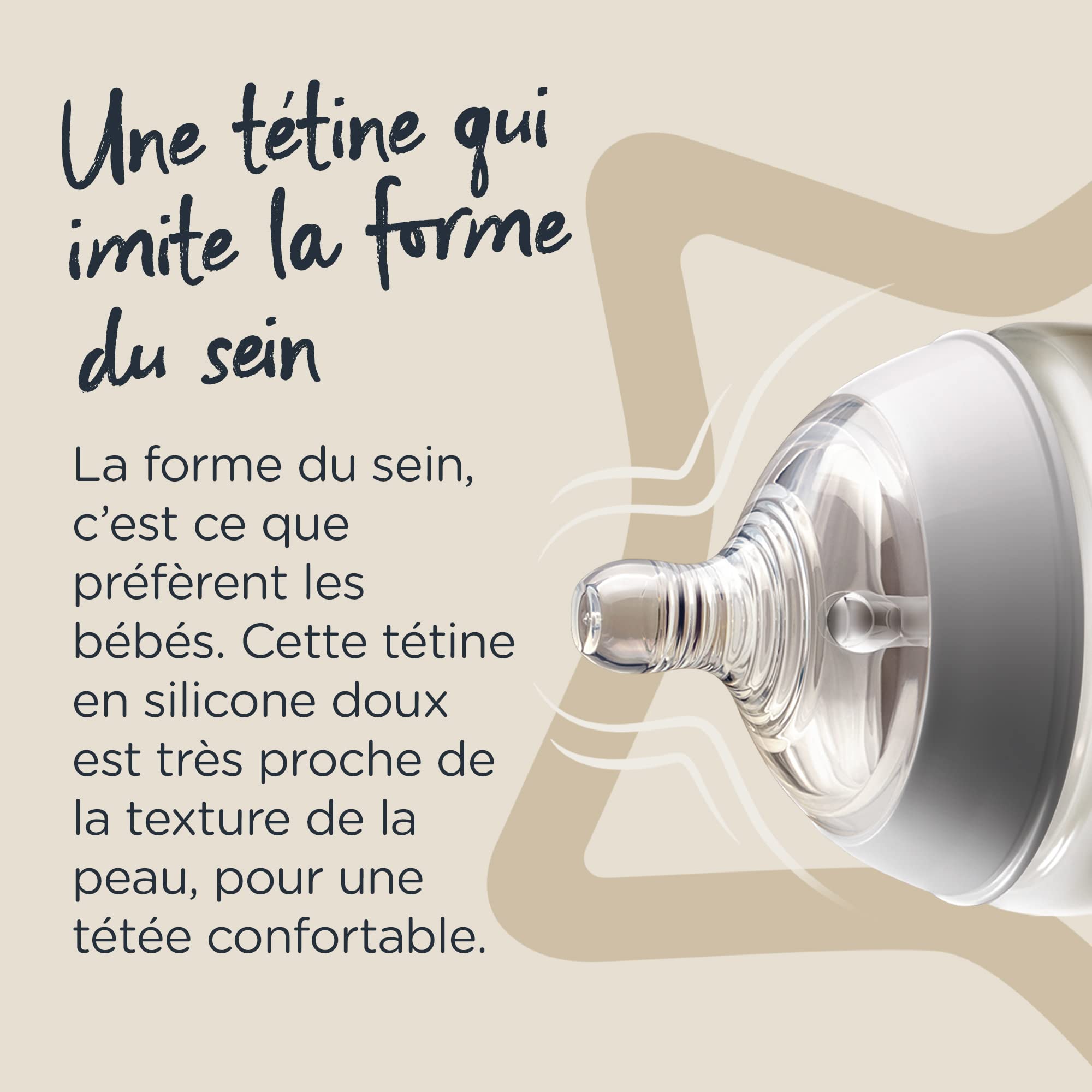 Tommee Tippee Closer to Nature Baby Bottles 9oz (260ml) - BPA-Free, Anti-Colic, Slow Flow Nipple - Perfect for Newborns & Infants - Ideal for Breastfeeding Transition & On-the-Go Feeding