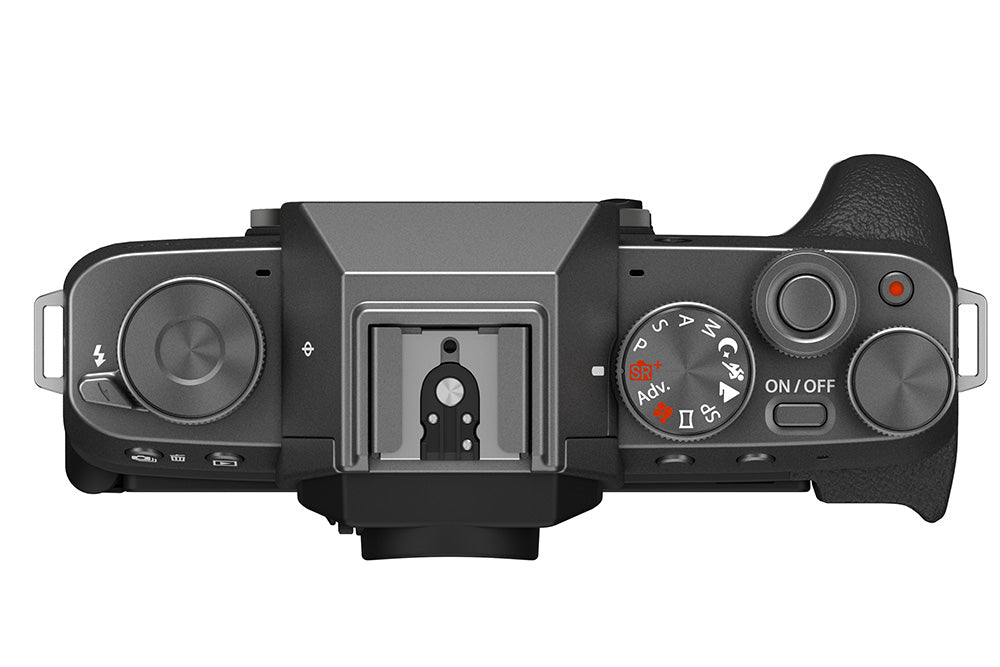 FUJIFILM X-T200 Mirrorless Digital Camera Body Only - Dark Silver | 26.1MP APS-C Sensor | 4K Video | 3.5