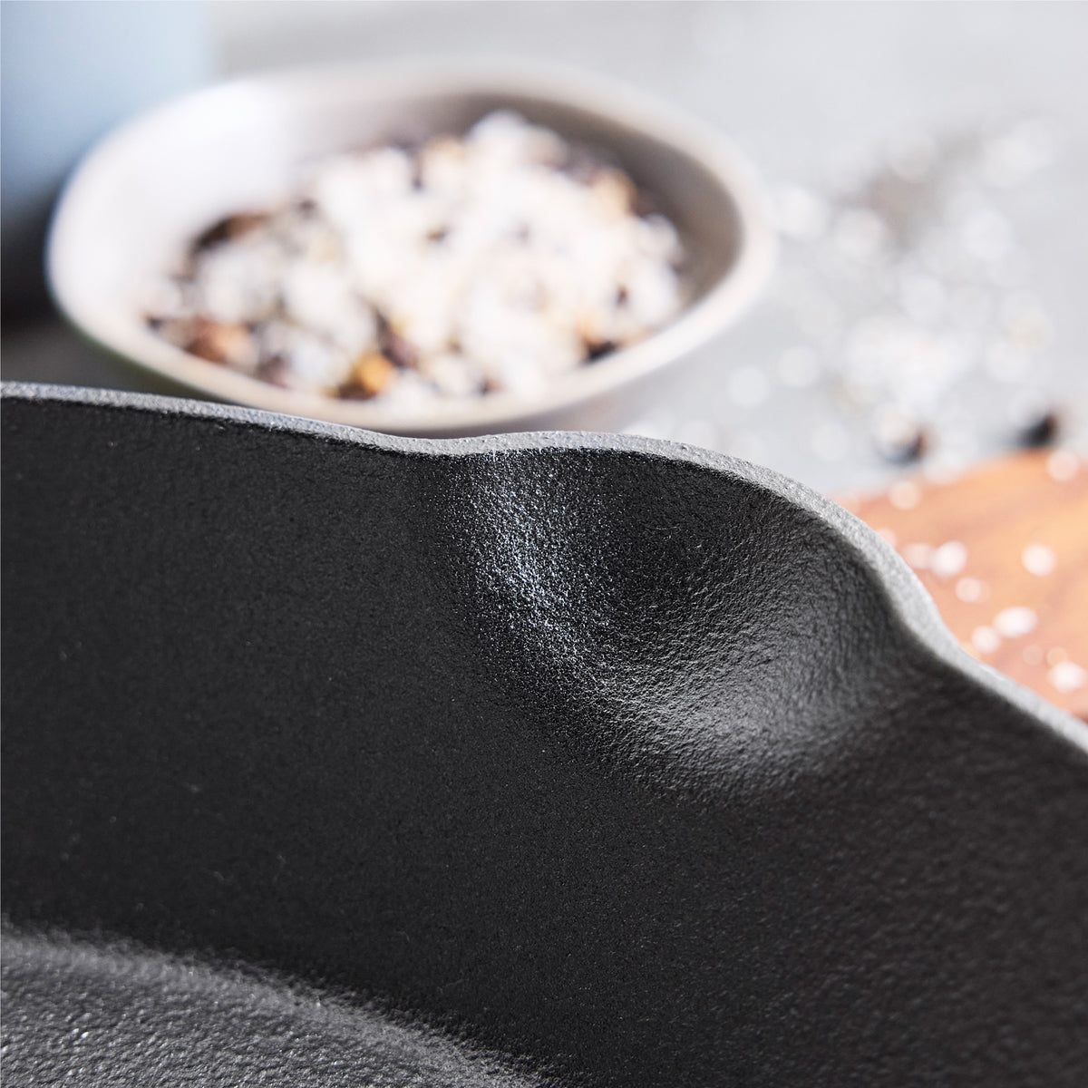 Bobby Flay by GreenPan 12-Inch Nonstick Cast Iron Skillet - Perfect for Searing, Frying & Baking - Ideal for Home Kitchen & Professional Chefs