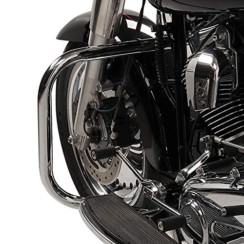 Harley Davidson CVO Softail Deluxe 14-15 ST2 Chrome Engine Guard - Heavy Duty Motorcycle Crash Bar for Protection & Style - Perfect for Cruising & Long Rides