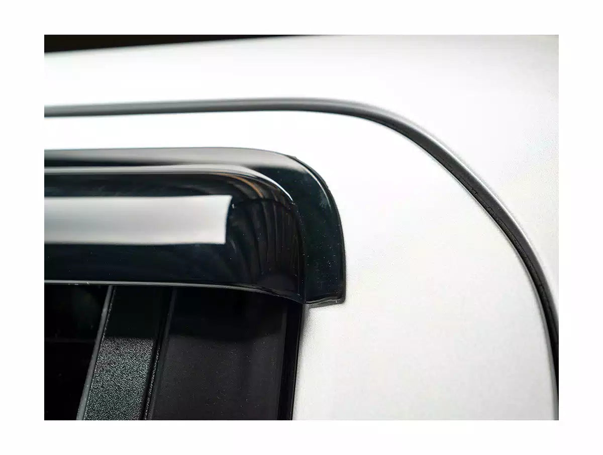 AVS Ventvisor Outside Mount Window Deflectors (4-Piece Set, Smoke) - Compatible with Chrysler 300 2005-2010 Models | Rain Protection & Improved Airflow for Driving Comfort