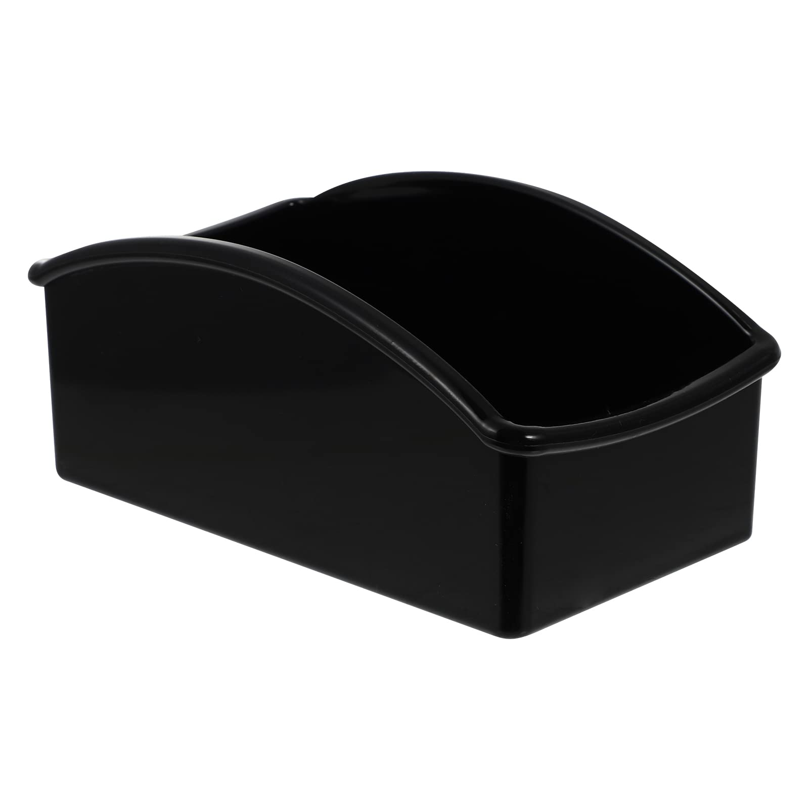 LUOZZY Acrylic Tea Bag Organizer & Coffee Storage Box - Multi-Use Office & Kitchen Organizer for Tea Bags, Coffee Pods, K-Cups (Black) - Perfect for Home, Office & Pantry Organization