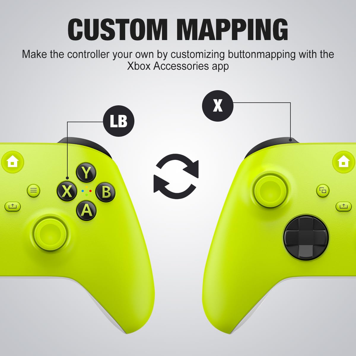 HaeBorl Wireless Gaming Controller for Xbox One, Series X|S & Windows PC - Ergonomic Design with Enhanced Grip for Long Gaming Sessions - Perfect for FPS, Racing & Action Games