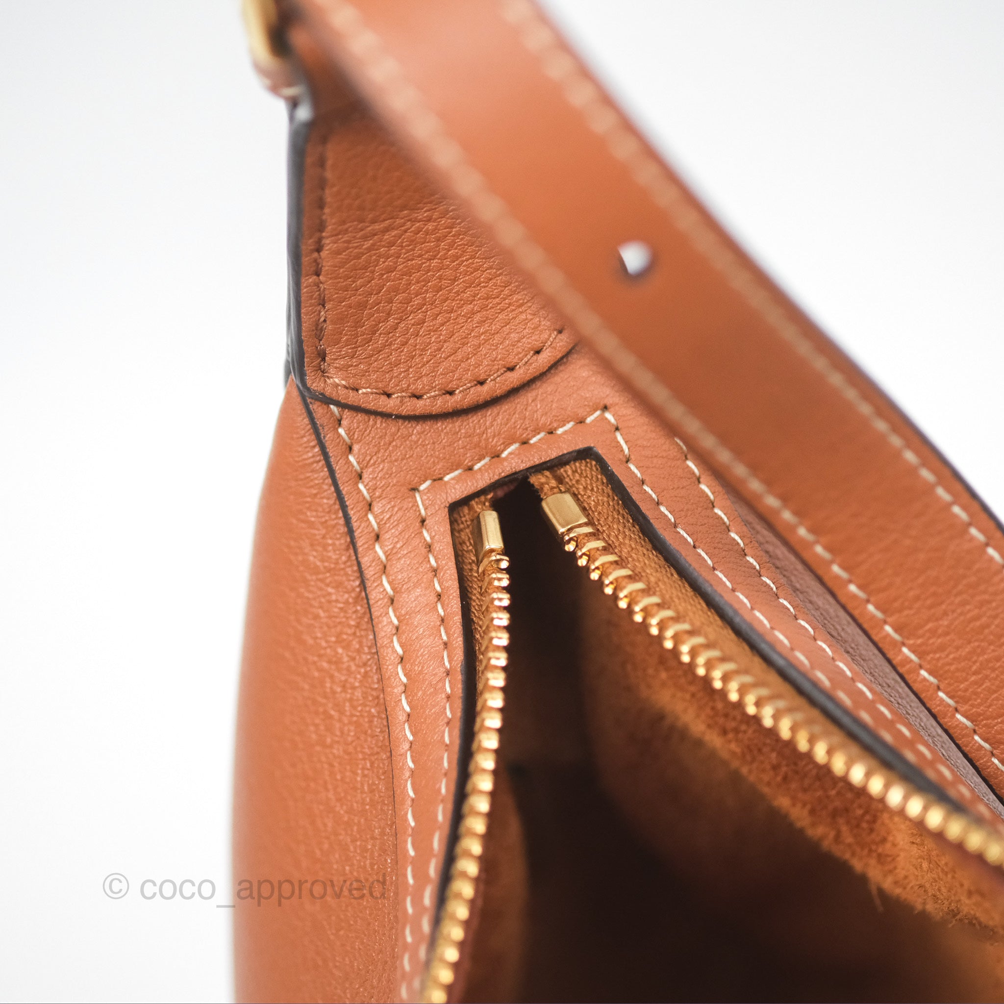Celine Small Heloise Bag in Triomphe Tan Calfskin Leather - Luxury Crossbody Purse for Women, Perfect for Date Night & Evening Events