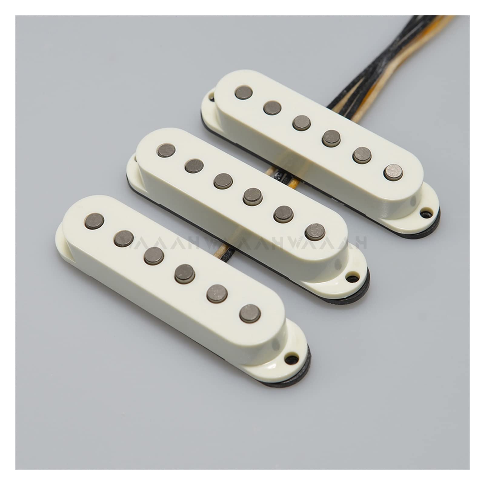 Premium SSS Handwound Alnico 3 Single Coil Guitar Pickups for Fender Stratocaster ST - Replacement Pickup Set (Neck/Middle/Bridge) - Perfect for Blues, Rock & Vintage Tone Enhancement