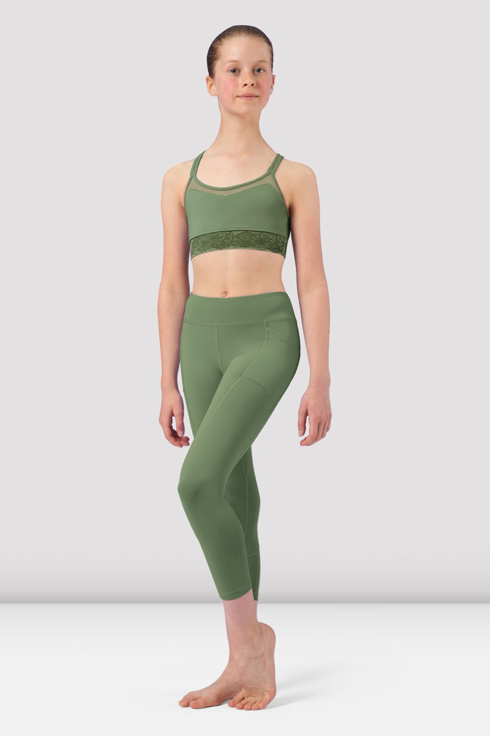 Girls Tahlia Camisole Crop Top - Soft Stretchy Summer Tank for Teens - Perfect for Beach, Pool & Casual Outfits