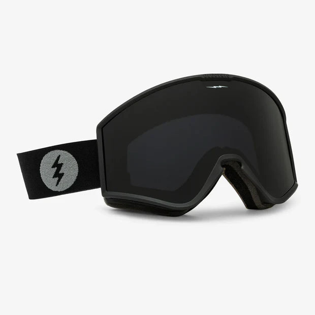 2025 EK1 Electric Snowboard Goggles - Stealth Black with BL Yellow Lens for Enhanced Visibility | Perfect for Skiing, Snowboarding & Winter Sports