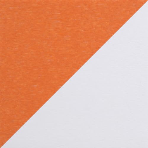 Tangerine & White
