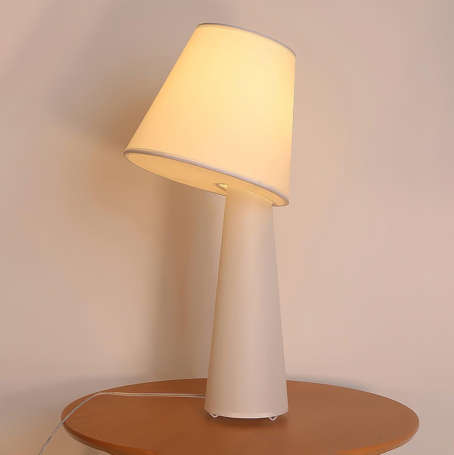 Modern Column Fabric Floor Lamp - Elegant Standing Light for Living Room, Bedroom & Office - Perfect for Reading, Relaxing & Ambient Lighting