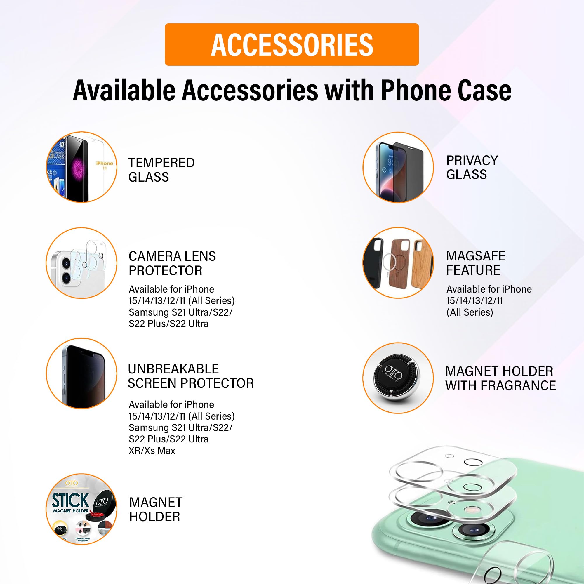 Personalized Engraved Wood Phone Case with Free Tempered Glass Screen Protector - Compatible with iPhone 16/15/14/13/12/11 & Samsung Galaxy S20/S21/S22/S23/S24 - Custom Name/Pattern/Logo - Perfect Gift for Birthday/Anniversary/Valentine's Day