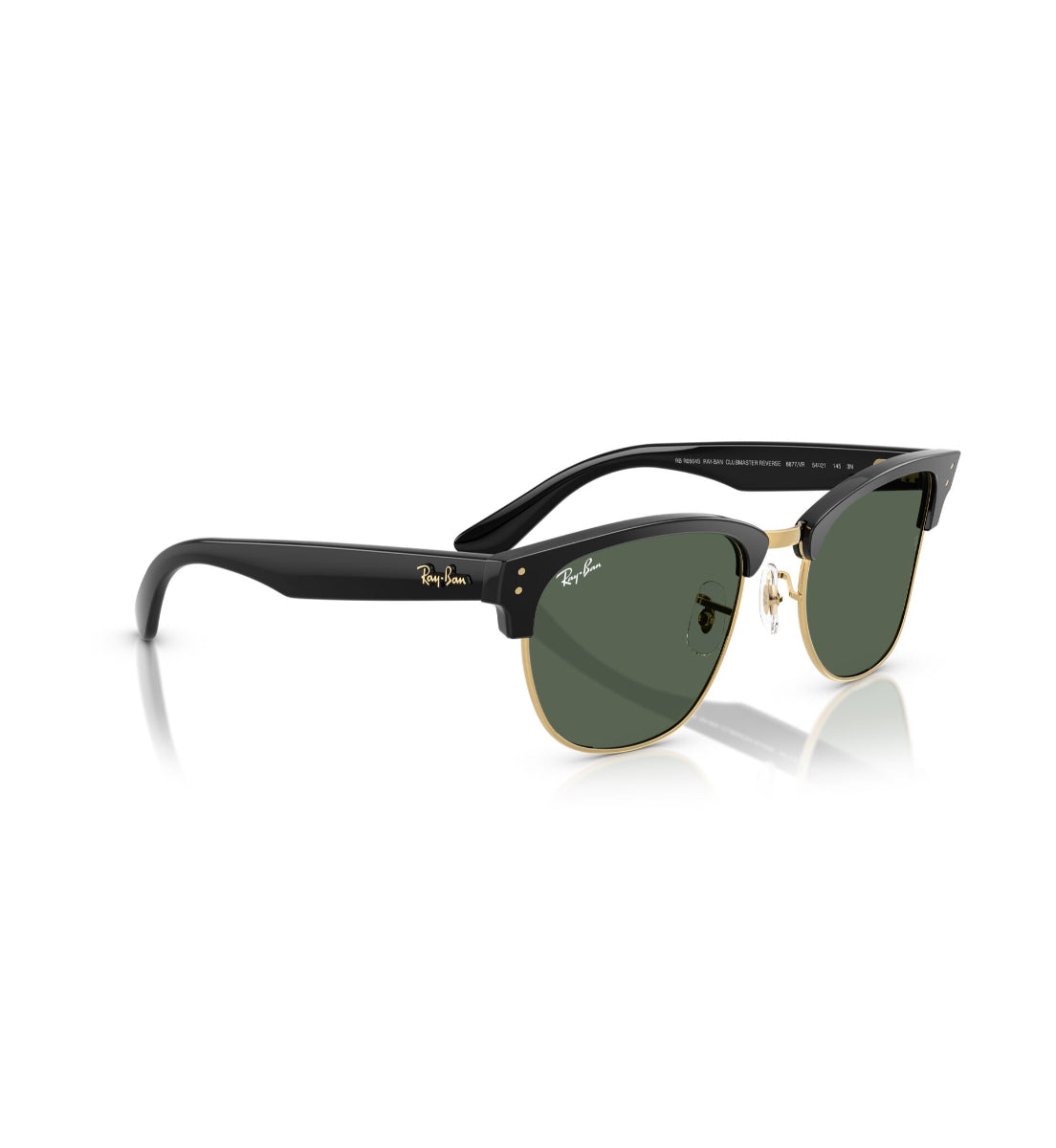 Ray Ban Clubmaster Reverse Sunglasses - Classic Retro Style Polarized Lenses for Men & Women - Perfect for Driving, Outdoor Activities & Fashion Accessories
