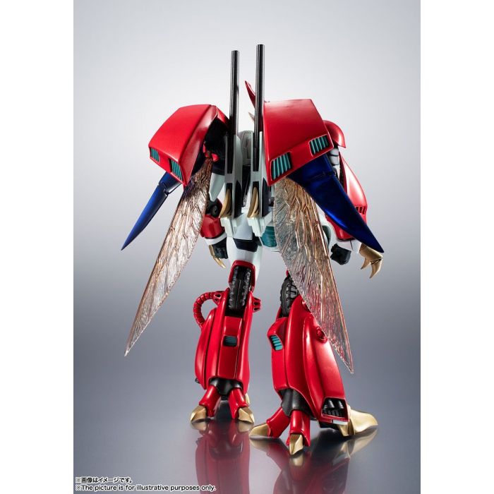 Bandai Metal Robot Spirits Aura Battler Billbine Action Figure Collectible Model - High-Quality Anime Robot Toy for Display & Collection | Perfect for Anime Fans, Model Enthusiasts & Gift Giving