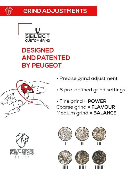 Peugeot MAESTRO Pepper Mill Set with 3 Premium Pepper Varieties - Perfect for Gourmet Cooking, Fine Dining & Kitchen Gifting