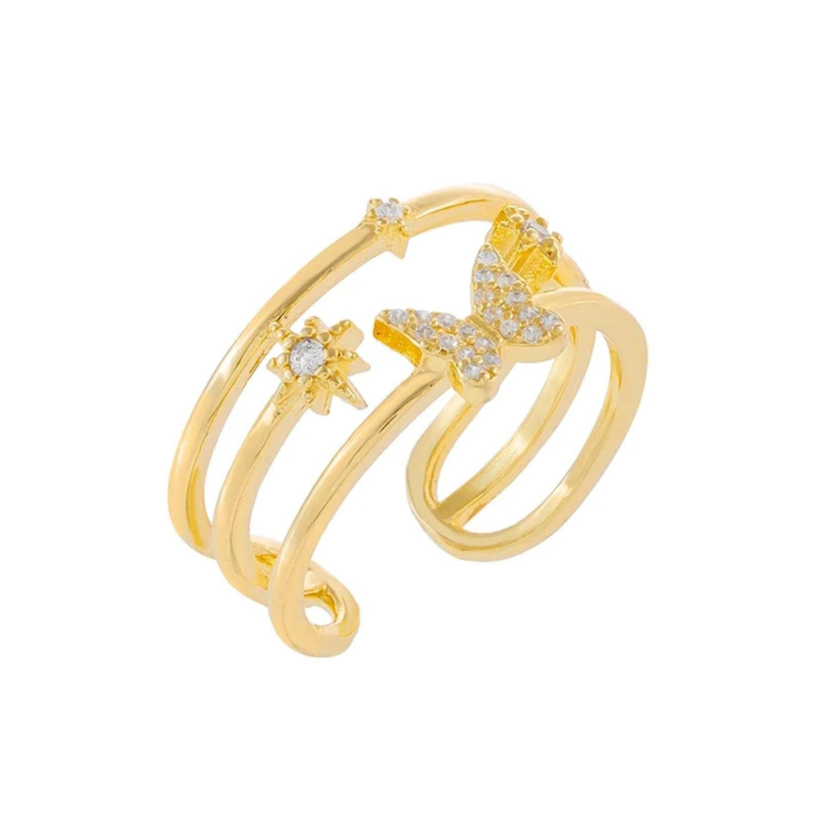 925 Sterling Silver Butterfly Rings for Women - Adjustable, Elegant & Sexy Jewelry - Perfect for Gifts, Parties & Everyday Wear