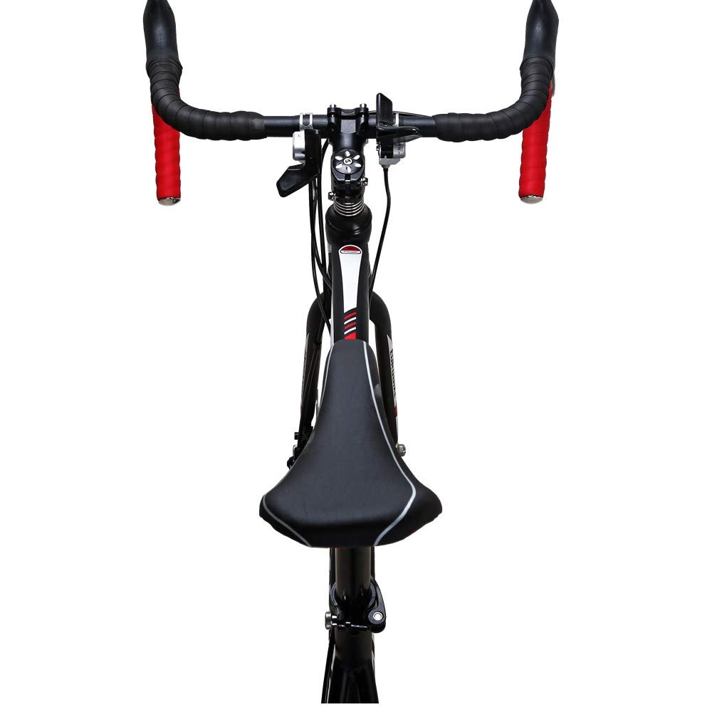 EUROBIKE XC550 700C Road Bike for Men & Women - Lightweight Racing Bicycle for Commuting, Fitness & Outdoor Cycling