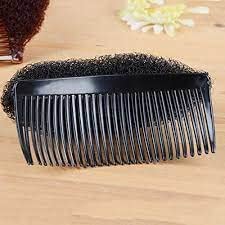 KYNA Set of 2 Donut Bun Maker with Comb - Hair Puff Maker & Bump It Up Comb - Hair Styling Accessories for Women & Girls - Perfect for Updos, Ponytails & Special Occasions