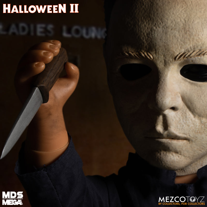 Michael Myers with Sound - Halloween II (1981) Mezco Designer Series MDS Mega Scale Action Figure - Horror Movie Collectible for Halloween Decor & Horror Fans