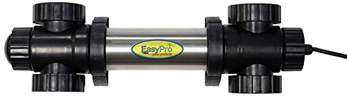 EasyPro EPUV35 35W UV Water Clarifier for Ponds – Commercial Grade Non-Submersible UV Sterilizer | Crystal Clear Water Solution for Koi Ponds, Water Gardens & Backyard Water Features
