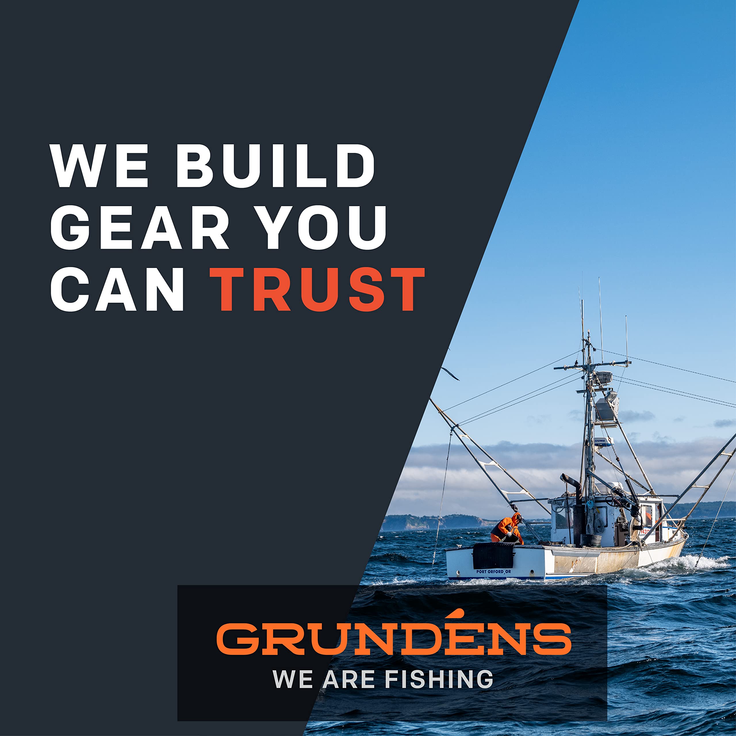 Grundéns Trident Jacket - Waterproof Fishing Jacket for Men & Women - Windproof & Breathable Outdoor Gear - Perfect for Fishing, Boating, and Harsh Weather Conditions