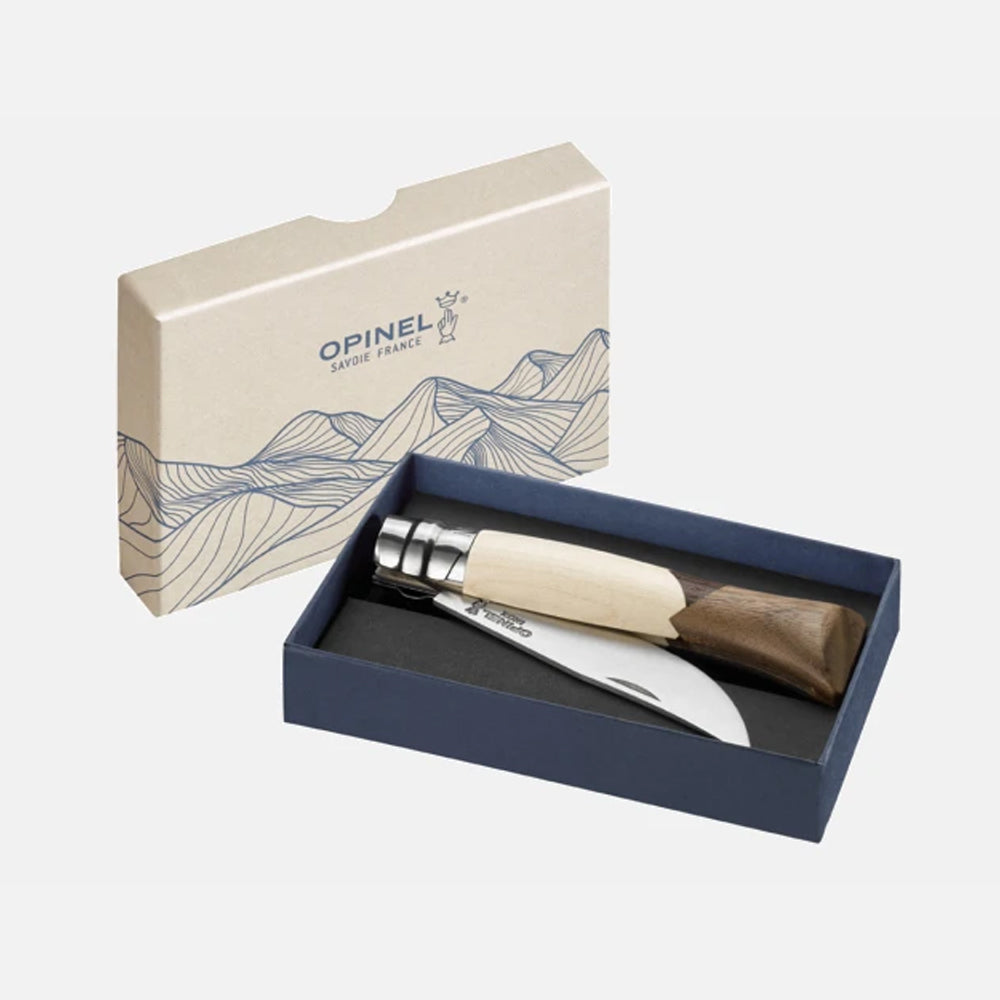 Opinel No.09 Cime Luxury Folding Pocket Knife - High-Quality Stainless Steel Blade for Outdoor, Camping & Everyday Carry (EDC)