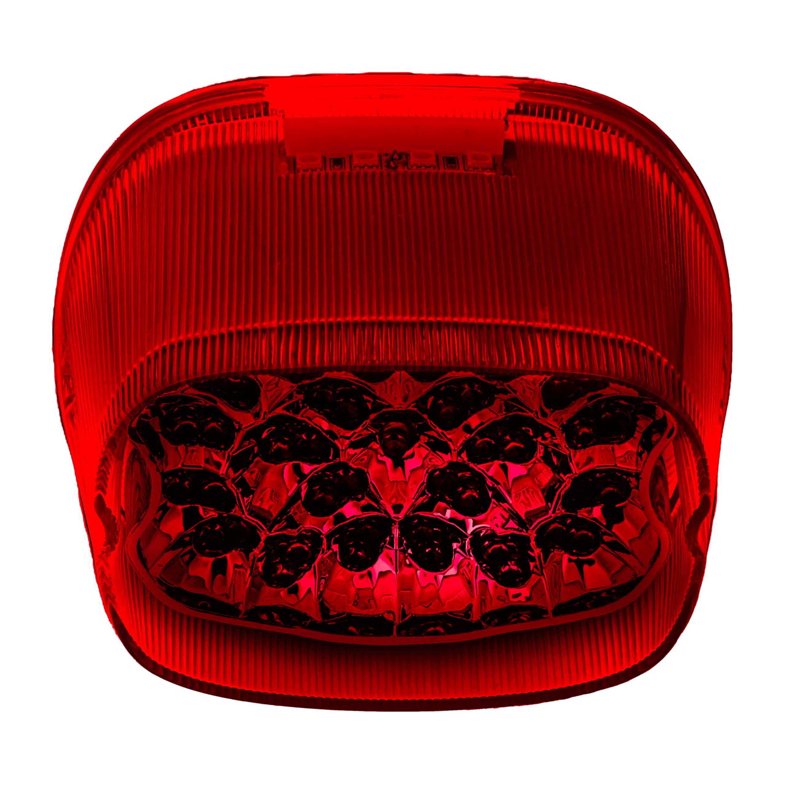 Eagle Lights 8900TL2-R Squareback LED Tail Light Kit with Integrated Turn Signals for Harley Davidson Motorcycles - Red | High Visibility Brake Light for Night Riding & Safety | Perfect for Touring, Cruising & Custom Builds
