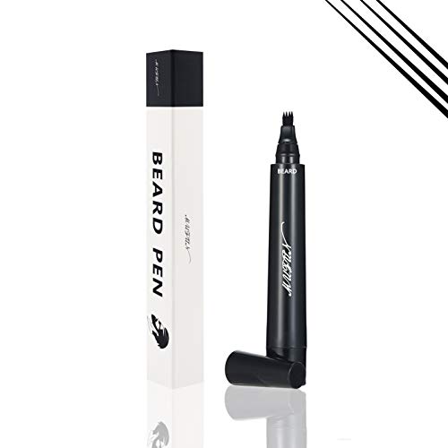 Beard Pencil for Men - Sweat Proof, Long Lasting, Natural Finish | Mustache & Facial Hair Styling
