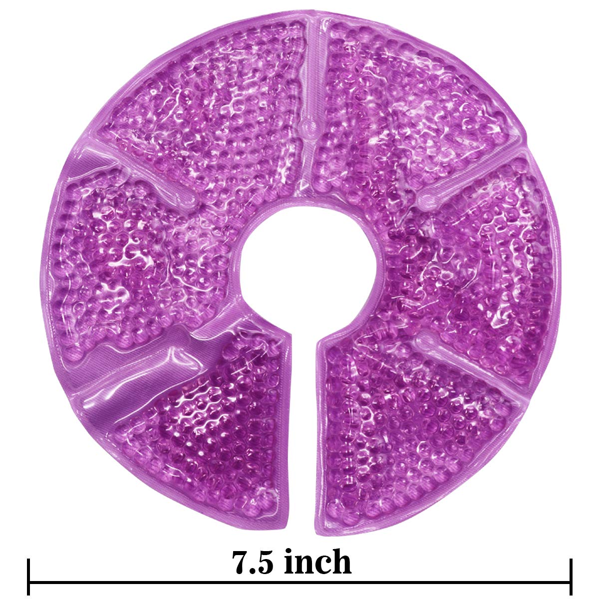 **Breast Therapy Pads - Hot & Cold Gel Packs for Breastfeeding Relief, Postpartum Recovery & Milk Let-Down - Reusable Soothing Ice Packs for Engorgement & Mastitis (Purple) - Perfect for Nursing Moms & Post-Surgery Comfort**