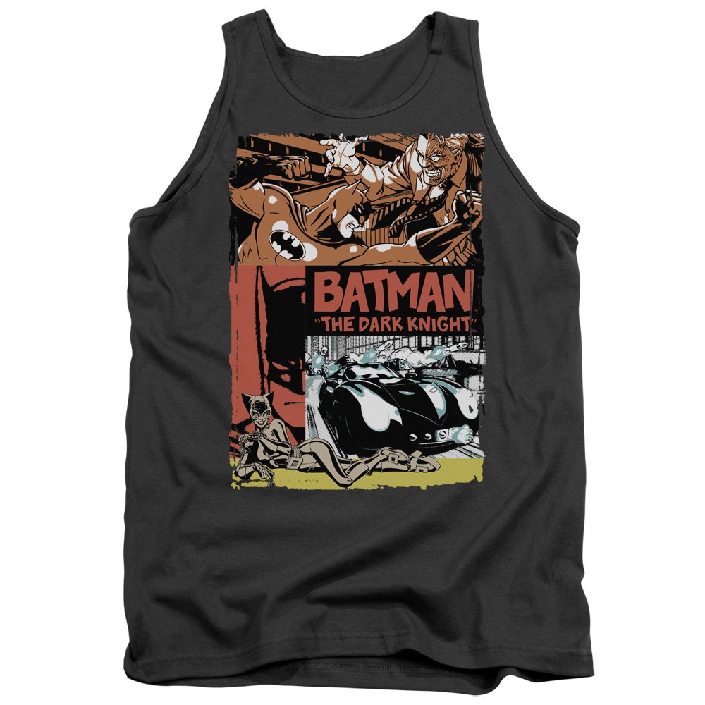 Batman Classic Movie Poster Unisex Tank Top for Men & Women - Casual Wear, Cosplay & Superhero Fan Gift
