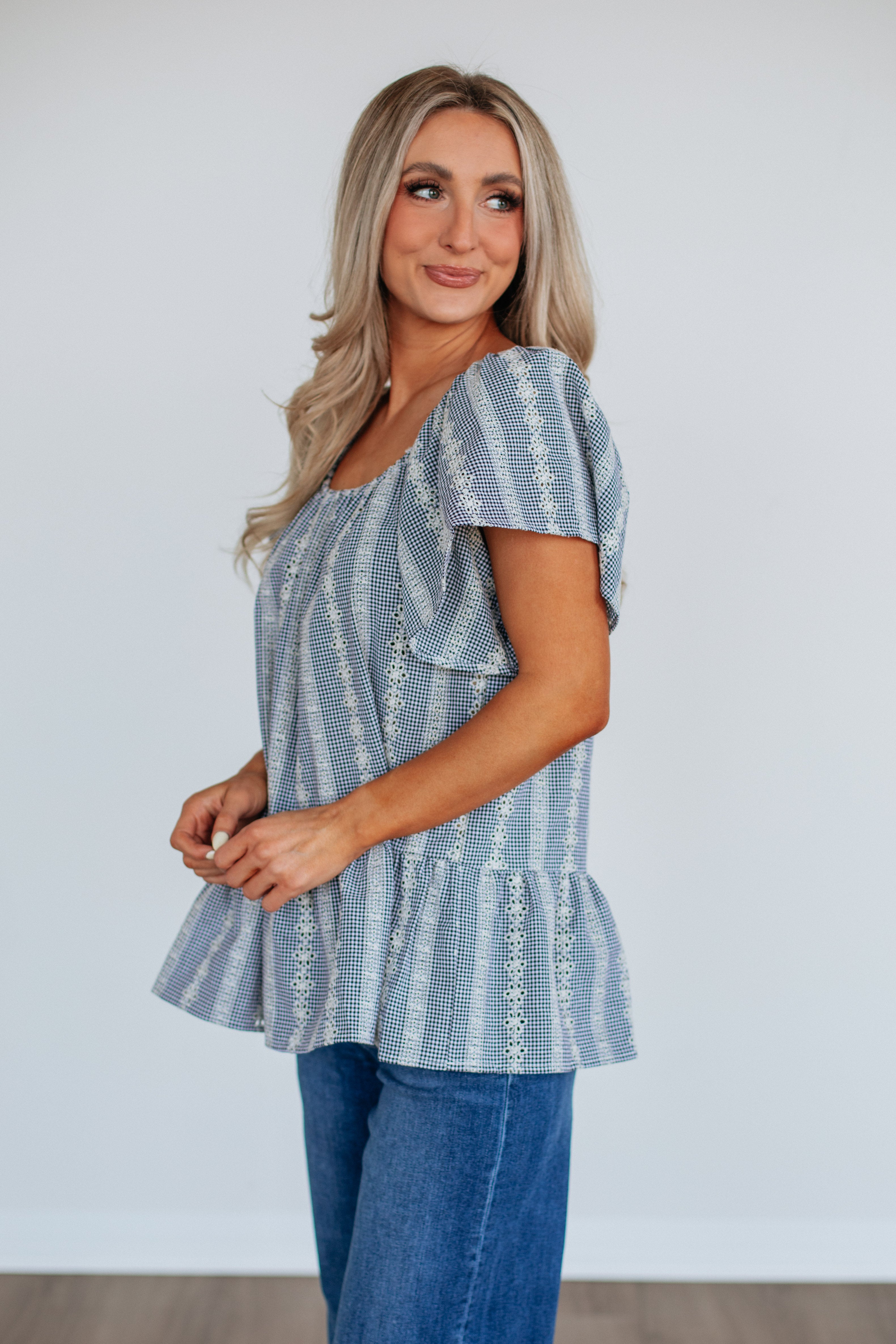 Alondra Women's Black Mix Casual Top - Perfect for Everyday Wear, Office & Outings