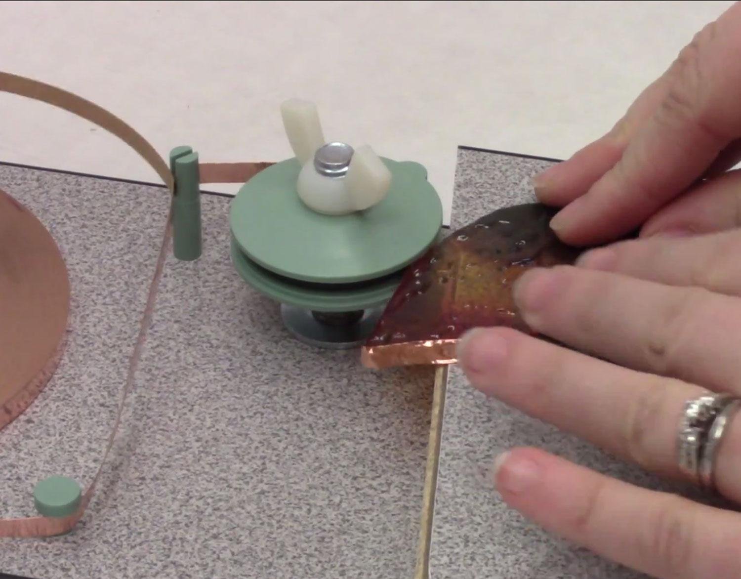 Stained Glass Table Foiler - Premium DIY Glass Art Tool for Foiling & Soldering | Perfect for Home Decor, Gifts & Craft Projects