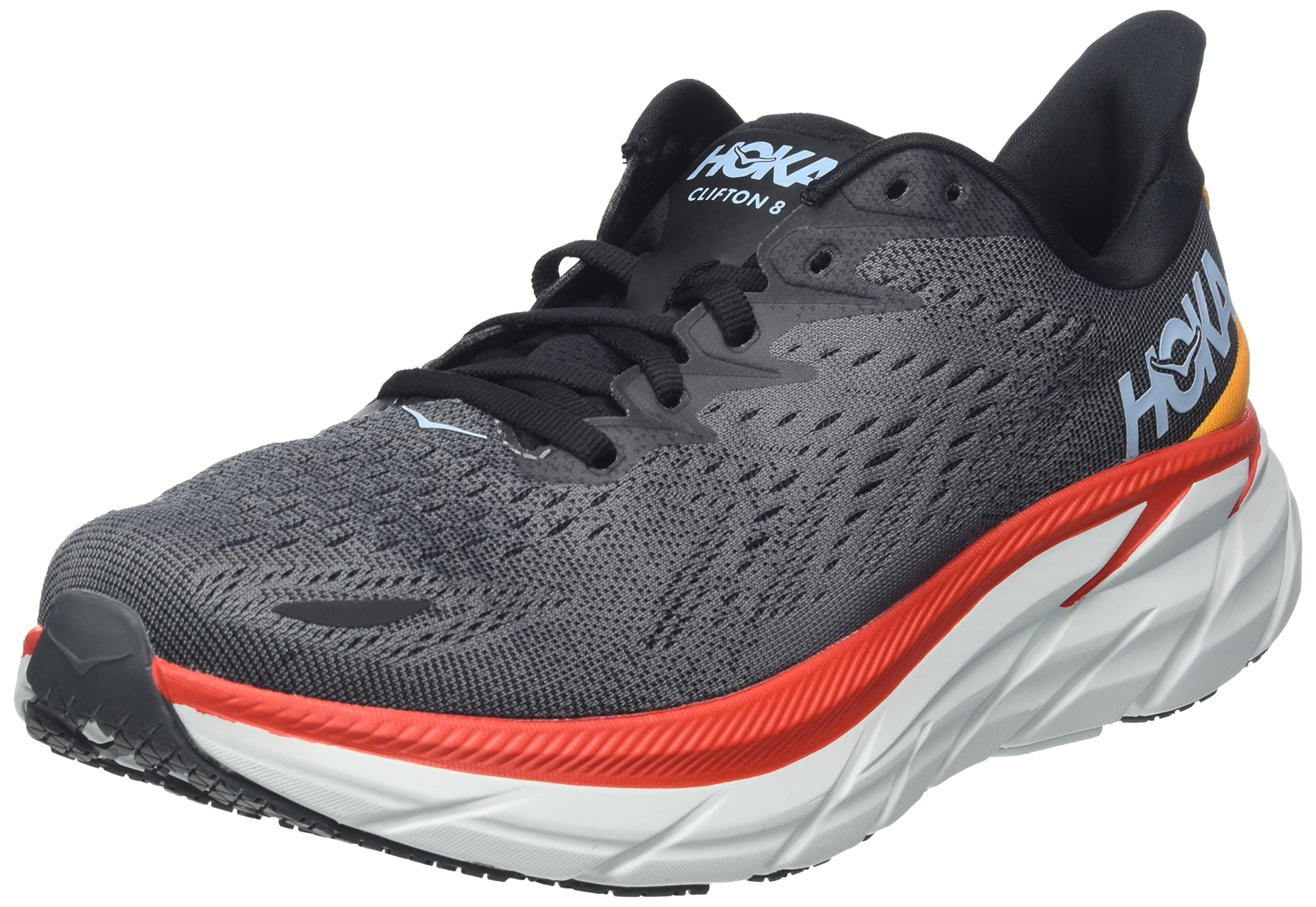 Hoka One Men's Running Shoes - Lightweight Cushioned Athletic Sneakers for Jogging, Training & Marathon | Breathable Comfort for Road & Trail Running