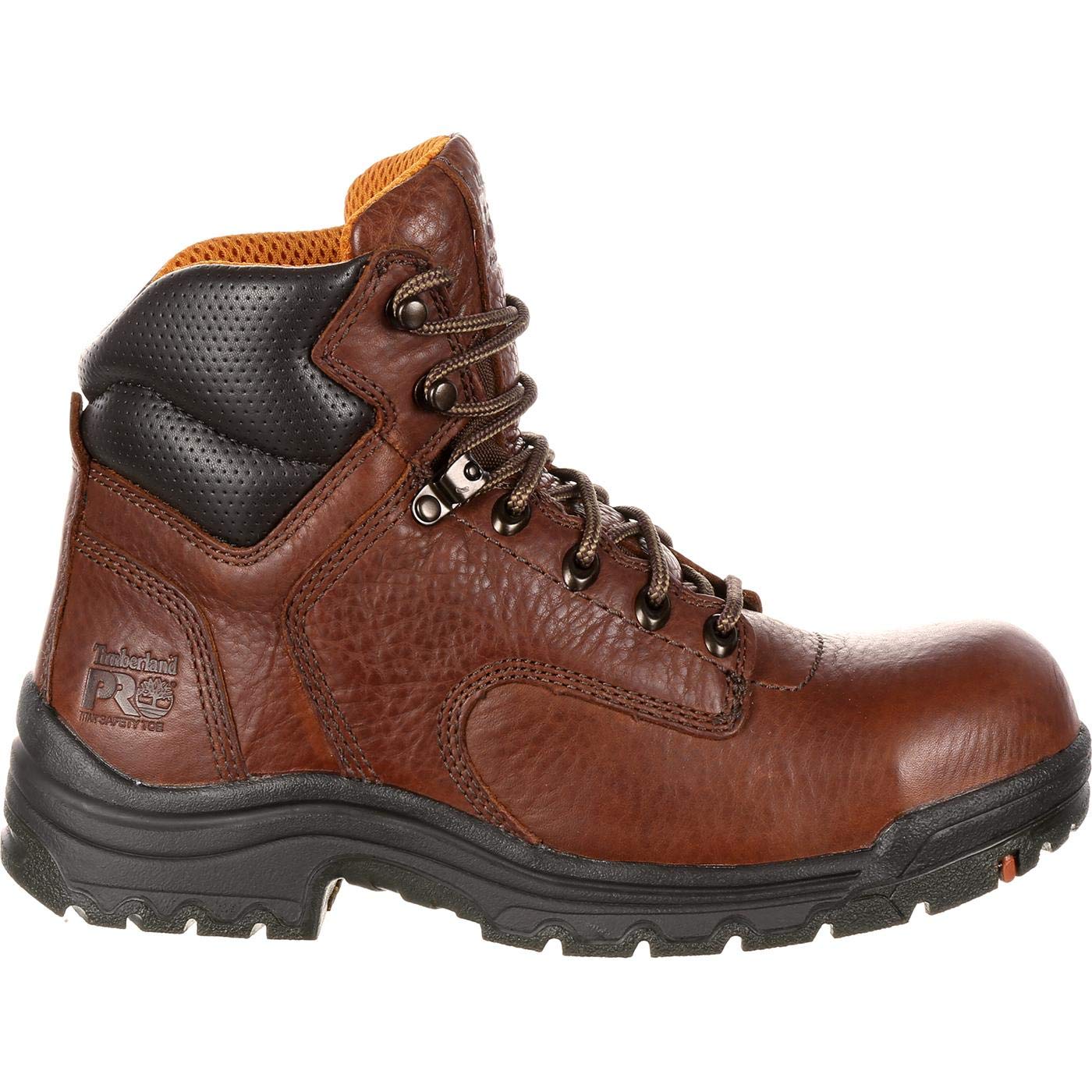 Timberland PRO Women's TiTAN 6 Inch Alloy Safety Toe Work Boots - Waterproof Steel Toe Industrial Shoes for Construction, Warehouse & Outdoor Work