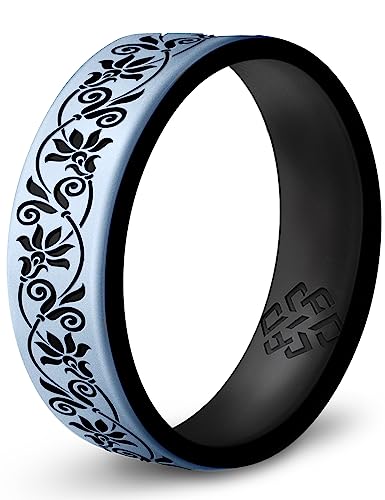 Baby Blue Floral Floral